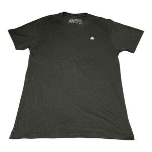 Into The AM Shirt Mens Medium Casual‎ Crewneck Tee Polyester Blend Minimalist